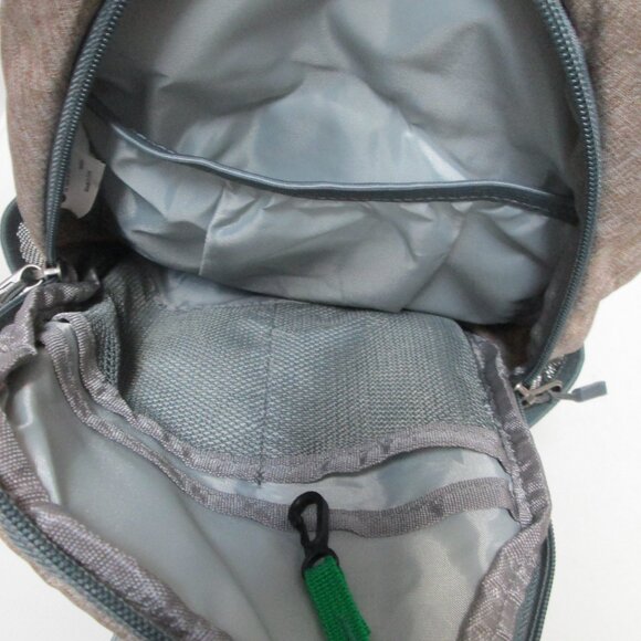 WATERFLY Crossbody Sling Backpack Bag Travel Hiking Chest Daypack canvas adjust - Picture 10 of 12